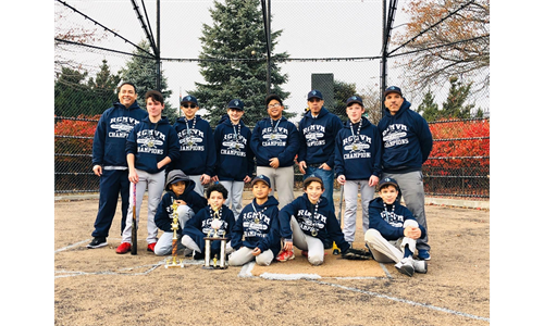 CP Rays - Fall 2019 Champions - Minors Division 
